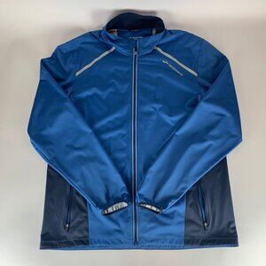 Brooks Blue Shelter Technology Full Zip Jacket Mens XL